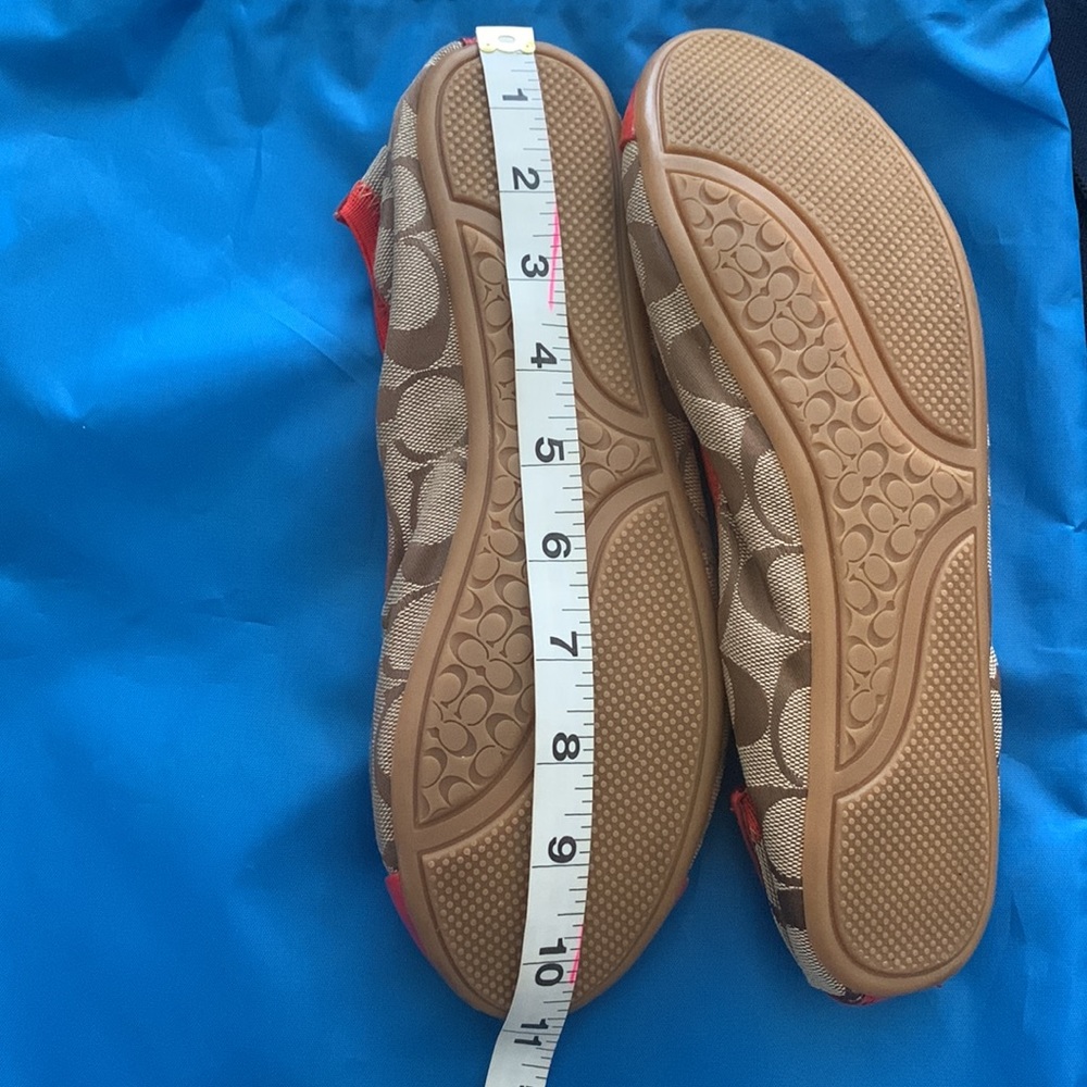 Coach Wanda Signature Flats Shoes 9.5B - Picture 11 of 15
